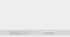 Desktop Screenshot of cnyelevatorgroup.com